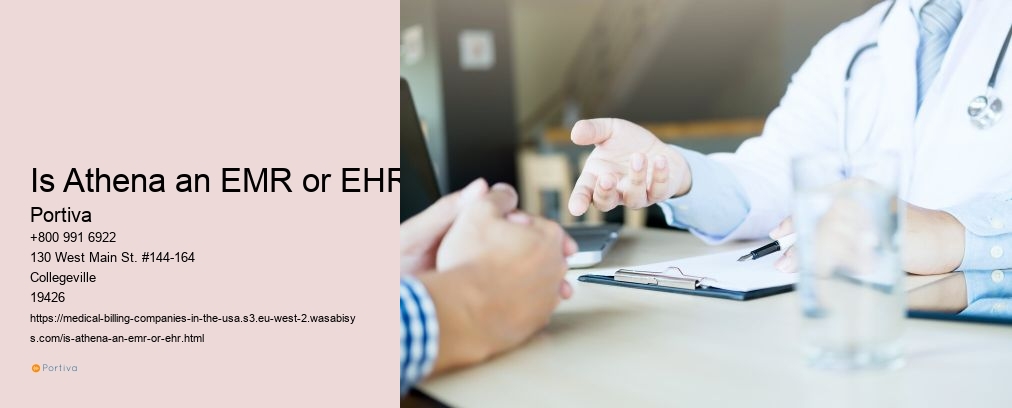 Is Athena an EMR or EHR